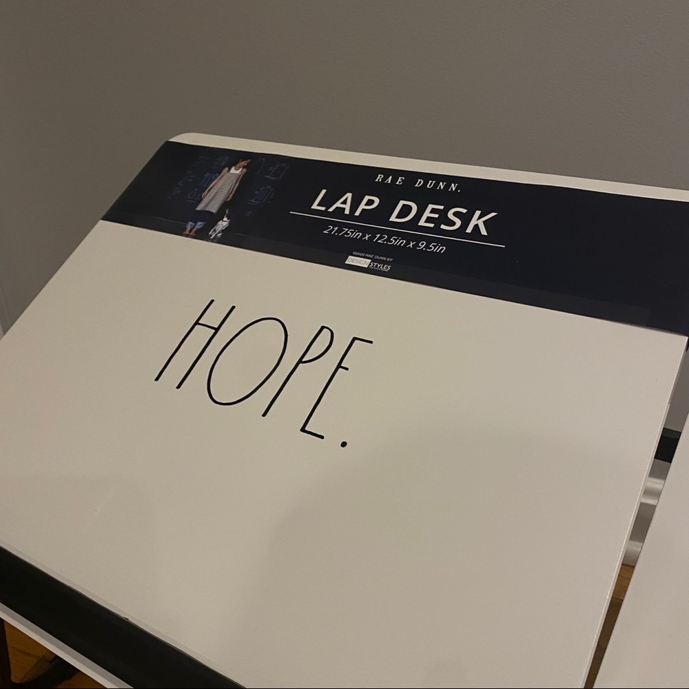 NEW Rae Dunn Lap Desk - HOPE - Picture 3 of 7
